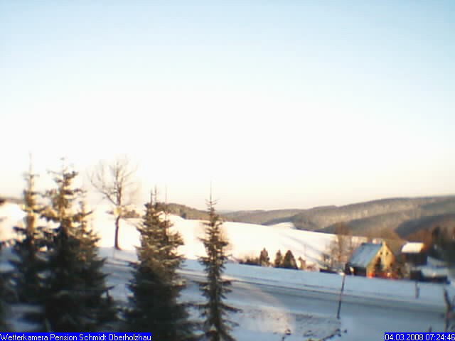 Webcam Holzhau am 04.03.2008 in Holzhau (Erzgebirge)