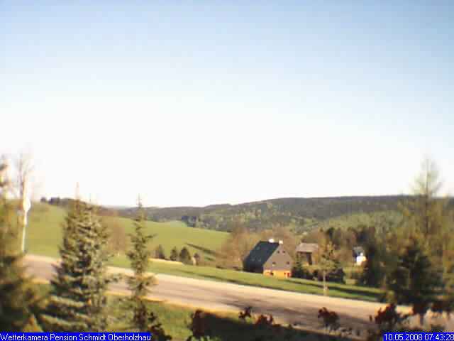 Webcam Holzhau am 10.05.2008 in Holzhau (Erzgebirge)