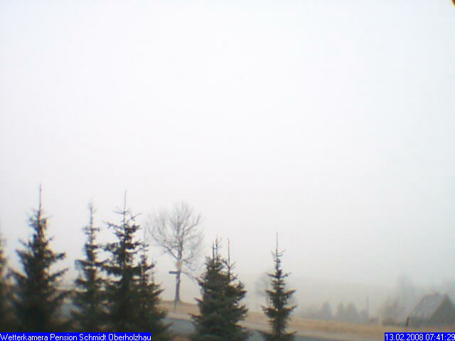 Webcam Holzhau am 13.02.2008 in Holzhau (Erzgebirge)