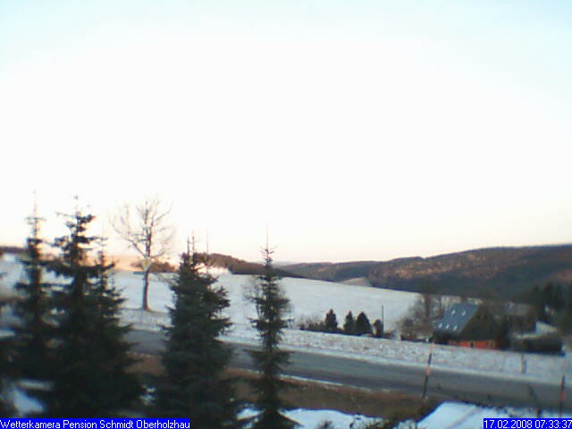 Webcam Holzhau am 17.02.2008 in Holzhau (Erzgebirge)