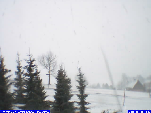 Webcam Holzhau am 22.01.2008 in Holzhau (Erzgebirge)