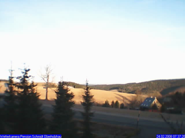 Webcam Holzhau am 24.02.2008 in Holzhau (Erzgebirge)