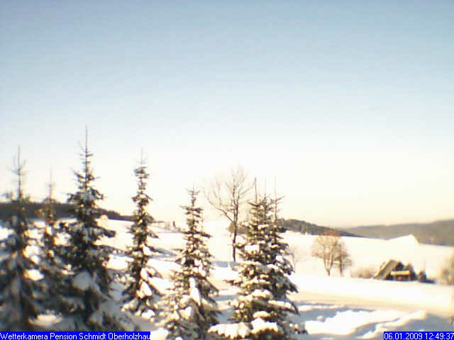 Webcam Holzhau am 06.01.2009 in Holzhau (Erzgebirge)