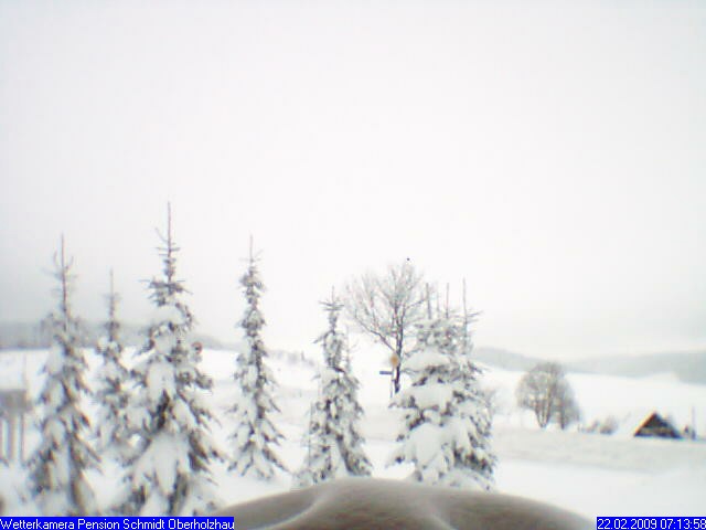 Webcam Holzhau am 22.02.2009 in Holzhau (Erzgebirge)