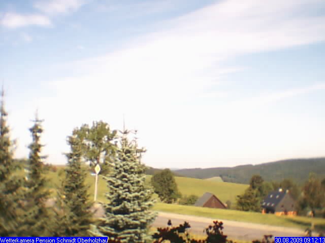 Webcam: Wetter Holzhau 30.08.2009 Webcam Holzhau am 30.08.2009 in Holzhau (Erzgebirge)
