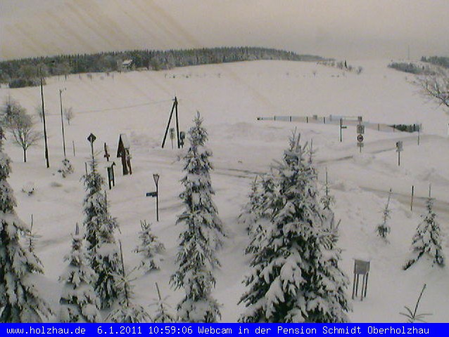 Webcam Holzhau am 06.01.2011 in Holzhau (Erzgebirge)