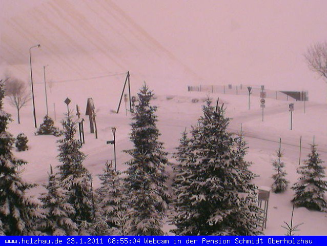 Webcam: Wetter Holzhau 23.01.2011 Webcam Holzhau am 23.01.2011 in Holzhau (Erzgebirge)
