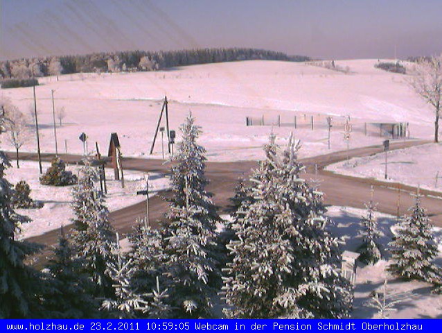 Webcam Holzhau am 23.02.2011 in Holzhau (Erzgebirge)