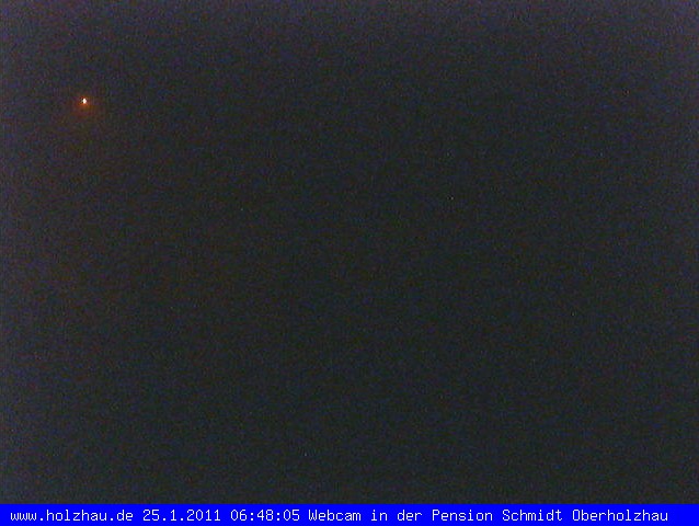 Webcam Holzhau am 25.01.2011 in Holzhau (Erzgebirge)