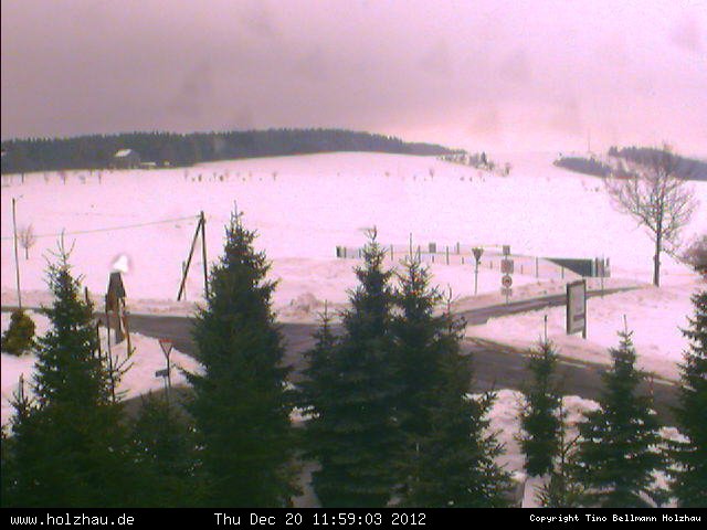 Webcam Holzhau am 20.12.2012 in Holzhau (Erzgebirge)