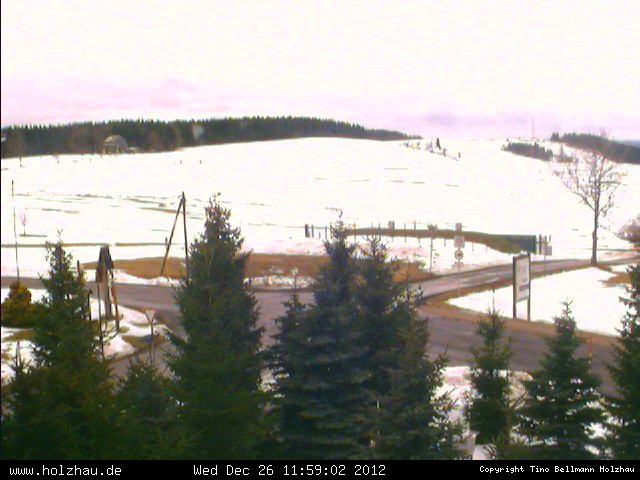 Webcam Holzhau am 26.12.2012 in Holzhau (Erzgebirge)