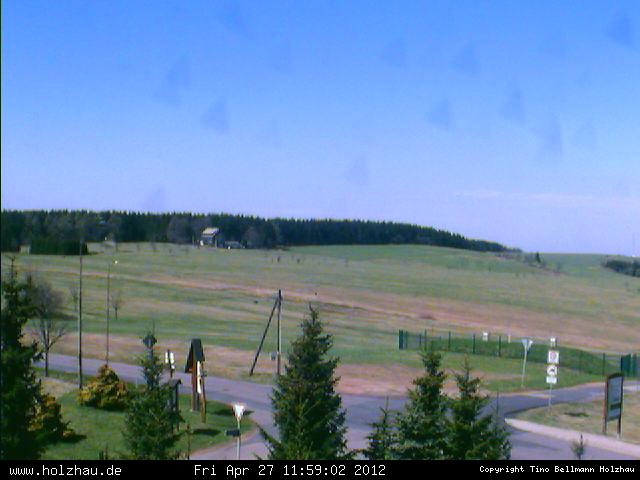 Webcam: Wetter Holzhau 27.04.2012 Webcam Holzhau am 27.04.2012 in Holzhau (Erzgebirge)