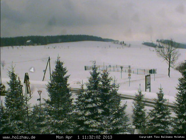 Webcam Holzhau am 01.04.2013 in Holzhau (Erzgebirge)