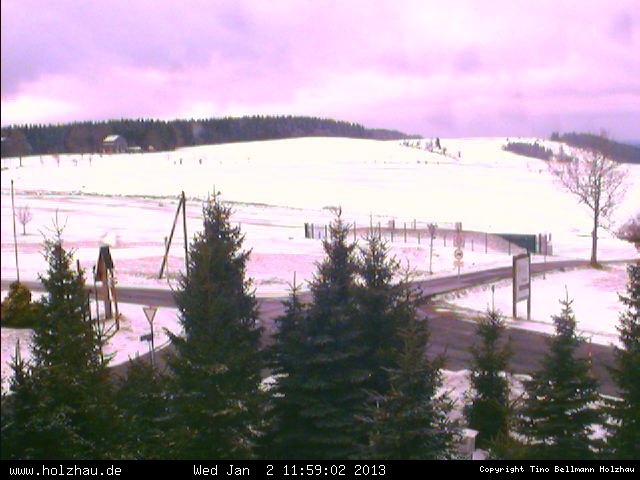 Webcam Holzhau am 02.01.2013 in Holzhau (Erzgebirge)