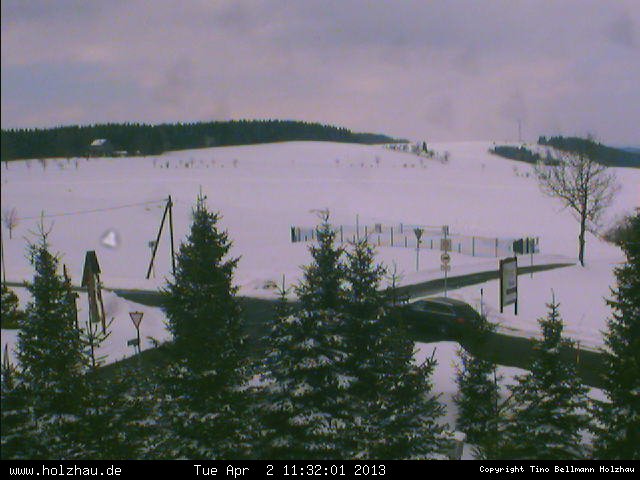 Webcam Holzhau am 02.04.2013 in Holzhau (Erzgebirge)