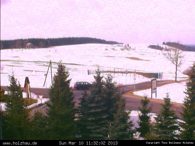 Webcam Holzhau am 10.03.2013 in Holzhau (Erzgebirge)