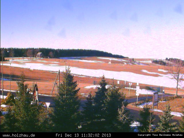 Webcam Holzhau am 13.12.2013 in Holzhau (Erzgebirge)