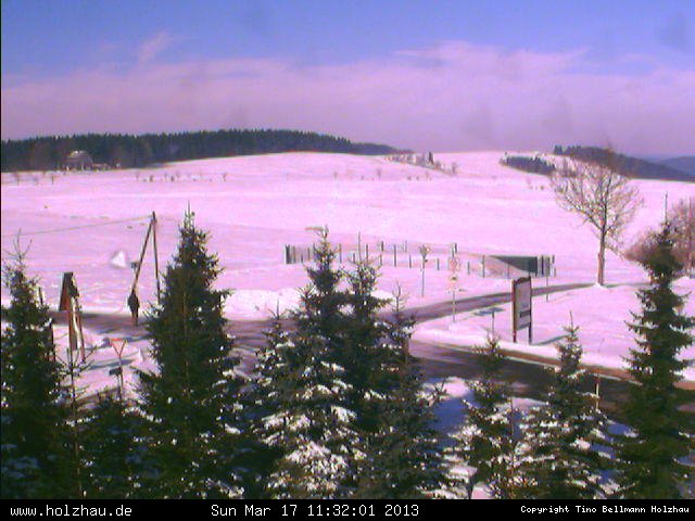 Webcam Holzhau am 17.03.2013 in Holzhau (Erzgebirge)