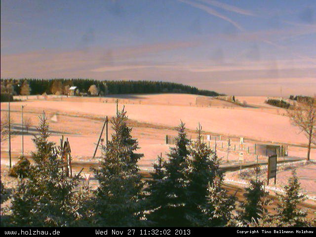 Webcam Holzhau am 27.11.2013 in Holzhau (Erzgebirge)