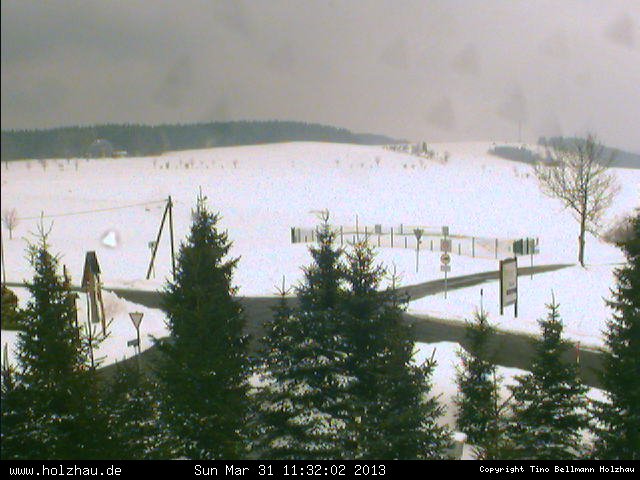 Webcam Holzhau am 31.03.2013 in Holzhau (Erzgebirge)