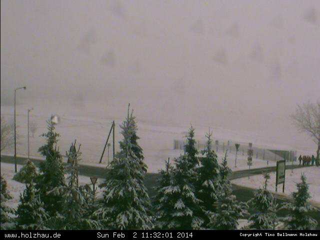 Webcam Holzhau am 02.02.2014 in Holzhau (Erzgebirge)