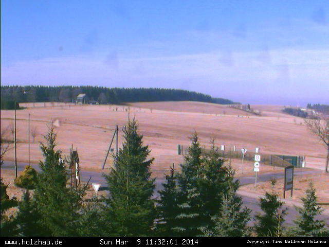 Webcam Holzhau am 09.03.2014 in Holzhau (Erzgebirge)