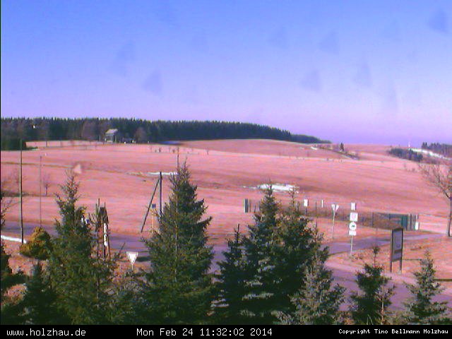 Webcam Holzhau am 24.02.2014 in Holzhau (Erzgebirge)