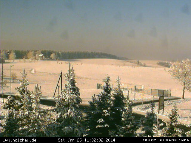 Webcam Holzhau am 25.01.2014 in Holzhau (Erzgebirge)