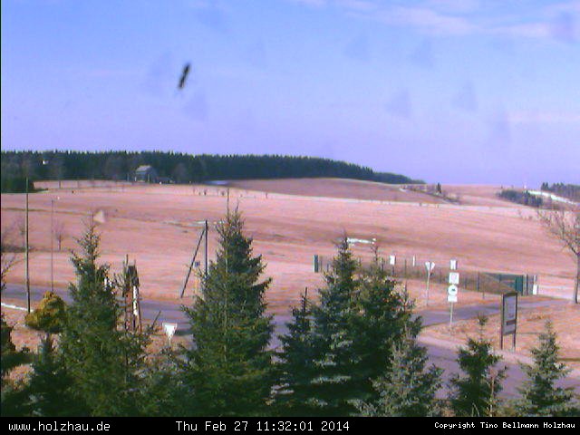 Webcam: Wetter Holzhau 27.02.2014 Webcam Holzhau am 27.02.2014 in Holzhau (Erzgebirge)