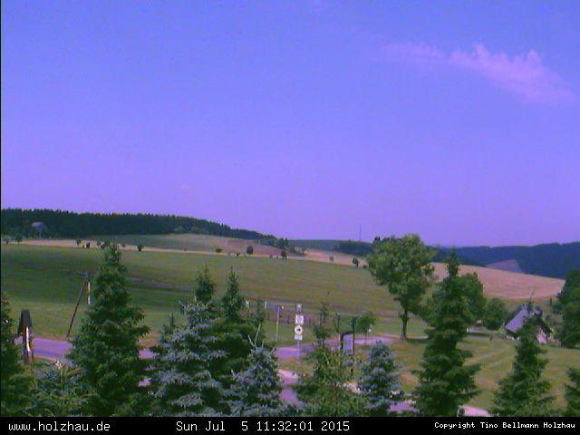 Webcam Holzhau am 05.07.2015 in Holzhau (Erzgebirge)