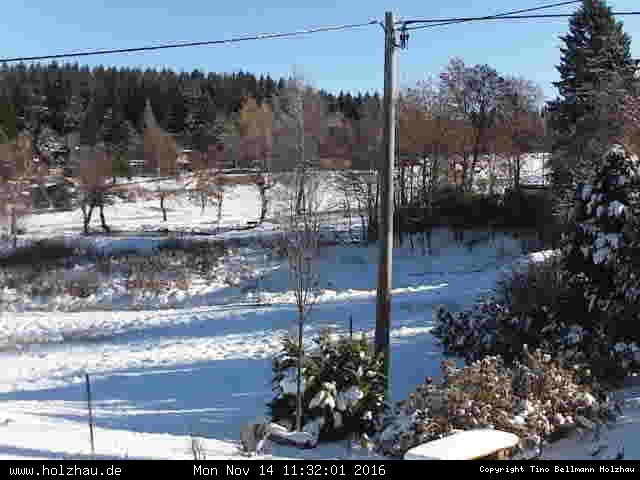Webcam: Wetter Holzhau 14.11.2016 Webcam Holzhau am 14.11.2016 in Holzhau (Erzgebirge)