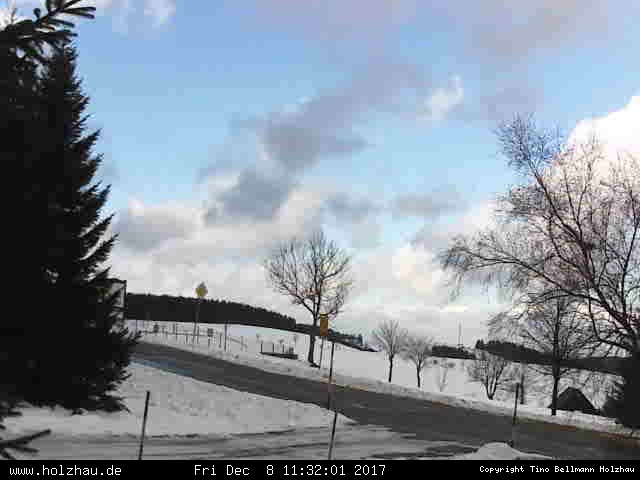 Webcam Holzhau am 08.12.2017 in Holzhau (Erzgebirge)