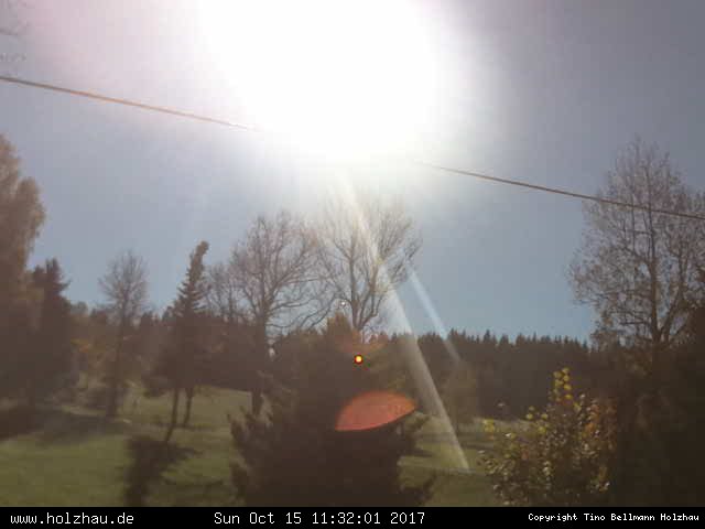 Webcam: Wetter Holzhau 15.10.2017 Webcam Holzhau am 15.10.2017 in Holzhau (Erzgebirge)