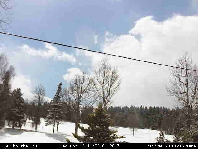 Webcam Holzhau am 19.04.2017 in Holzhau (Erzgebirge)