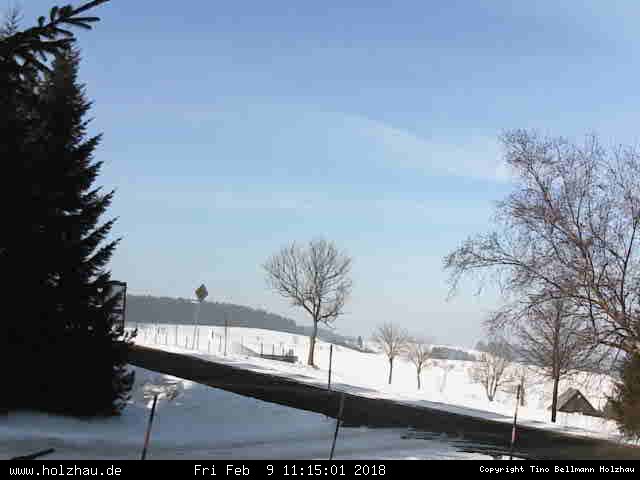 Webcam Holzhau am 09.02.2018 in Holzhau (Erzgebirge)