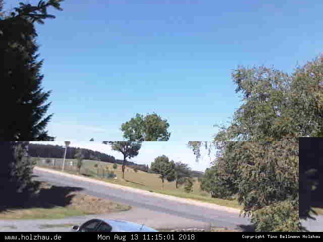 Webcam: Wetter Holzhau 13.08.2018 Webcam Holzhau am 13.08.2018 in Holzhau (Erzgebirge)