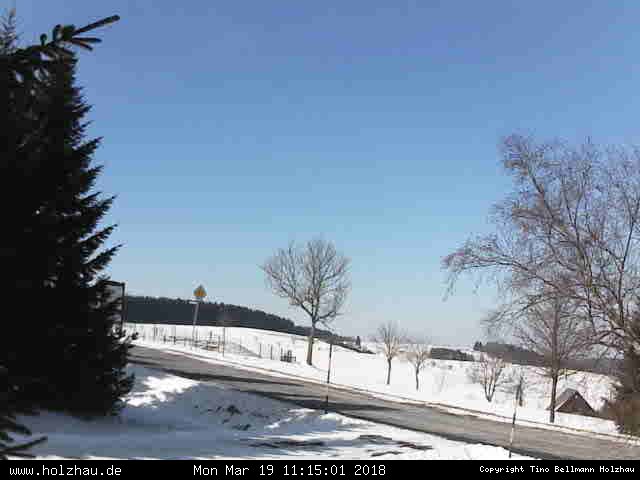 Webcam: Wetter Holzhau 19.03.2018 Webcam Holzhau am 19.03.2018 in Holzhau (Erzgebirge)