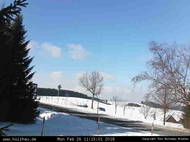 Webcam Holzhau am 26.02.2018 in Holzhau (Erzgebirge)