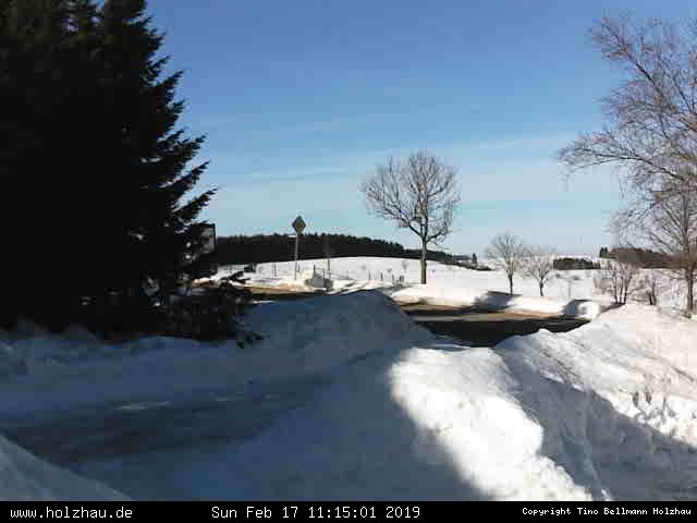 Webcam Holzhau am 17.02.2019 in Holzhau (Erzgebirge)
