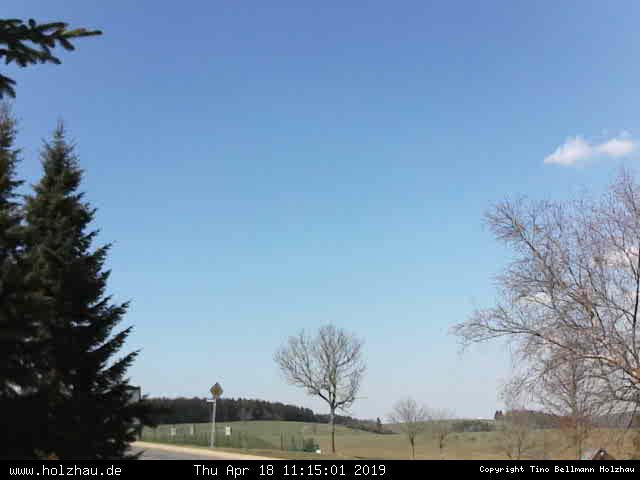 Webcam Holzhau am 18.04.2019 in Holzhau (Erzgebirge)