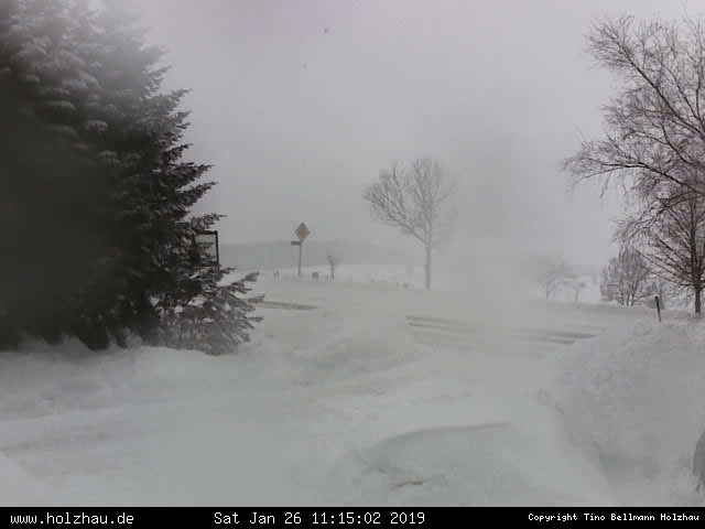 Webcam Holzhau am 26.01.2019 in Holzhau (Erzgebirge)