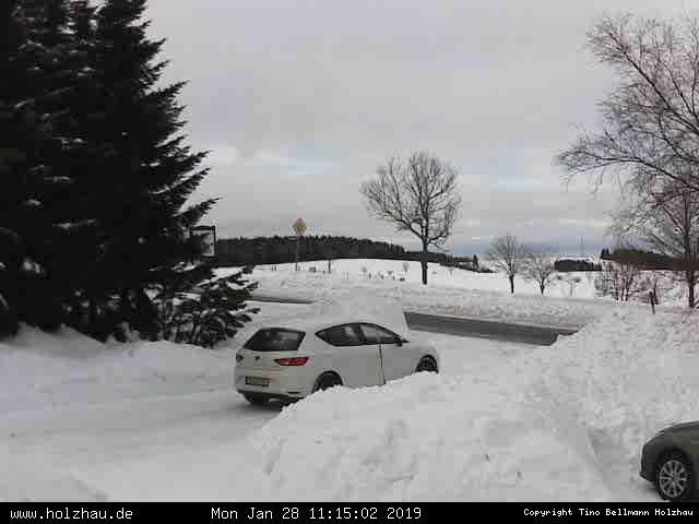 Webcam Holzhau am 28.01.2019 in Holzhau (Erzgebirge)