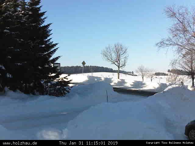 Webcam Holzhau am 31.01.2019 in Holzhau (Erzgebirge)