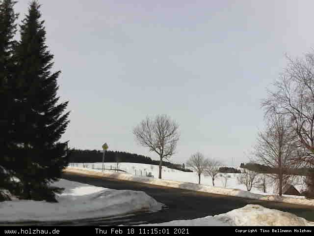 Webcam Holzhau am 18.02.2021 in Holzhau (Erzgebirge)