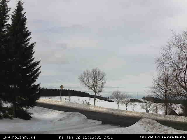 Webcam Holzhau am 22.01.2021 in Holzhau (Erzgebirge)