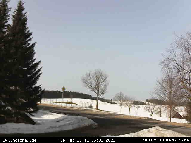 Webcam Holzhau am 23.02.2021 in Holzhau (Erzgebirge)