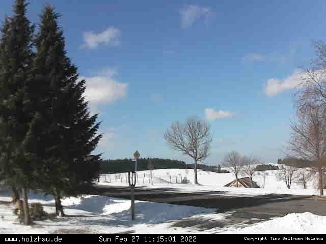 Webcam Holzhau am 27.02.2022 in Holzhau (Erzgebirge)