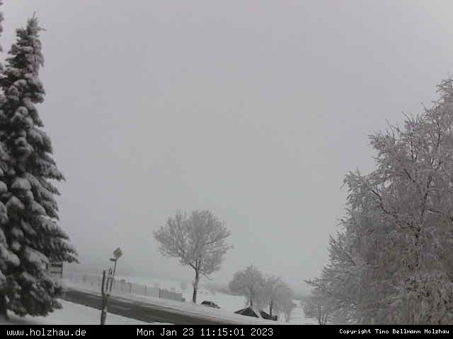 Webcam Holzhau am 23.01.2023 in Holzhau (Erzgebirge)