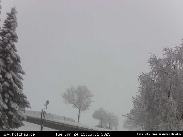 Webcam Holzhau am 24.01.2023 in Holzhau (Erzgebirge)