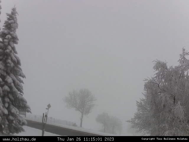 Webcam Holzhau am 26.01.2023 in Holzhau (Erzgebirge)